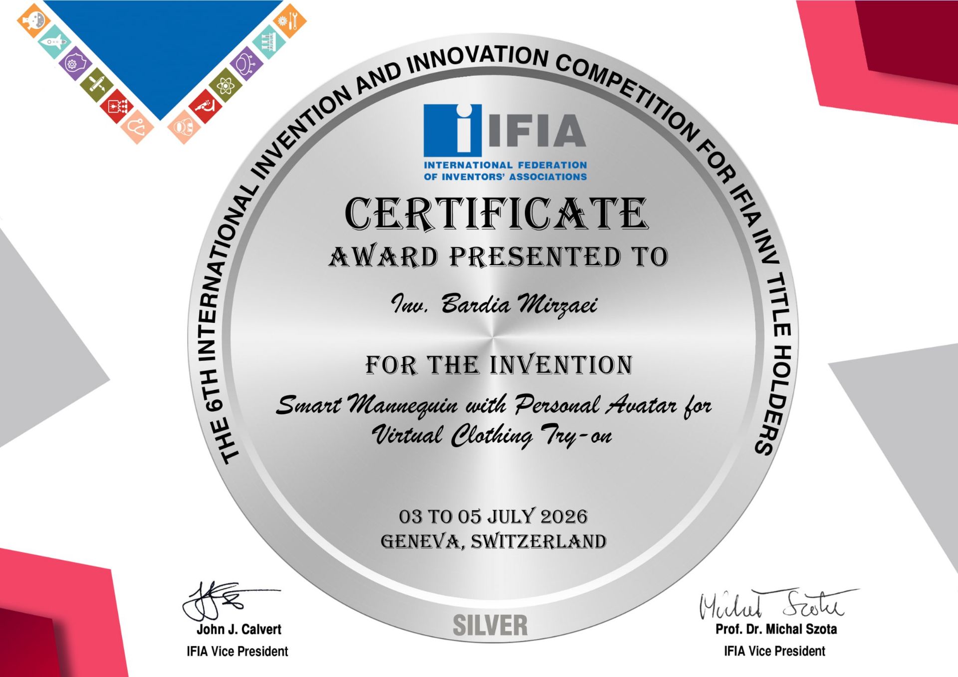 IFIA Silver Award